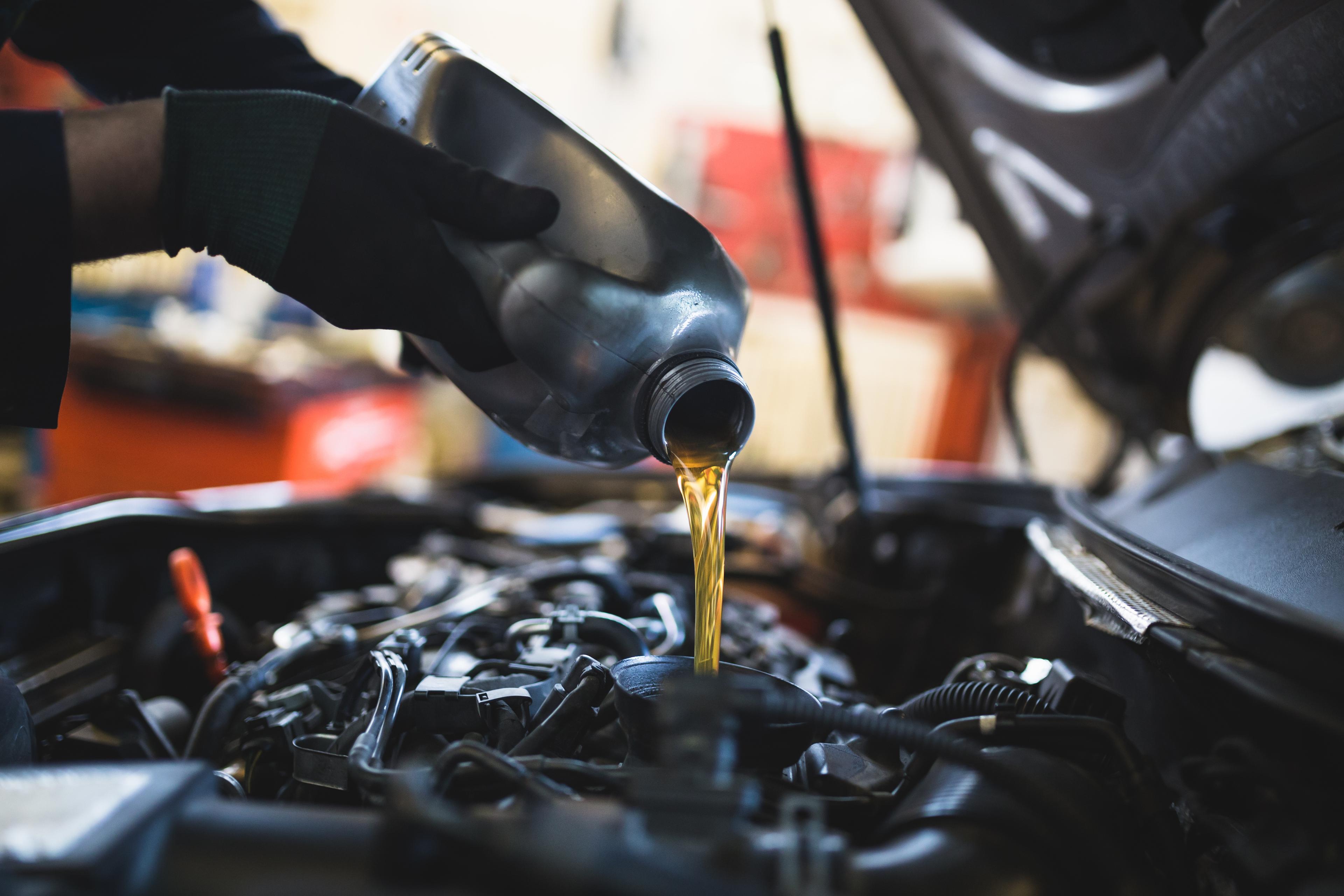 Engine oil change