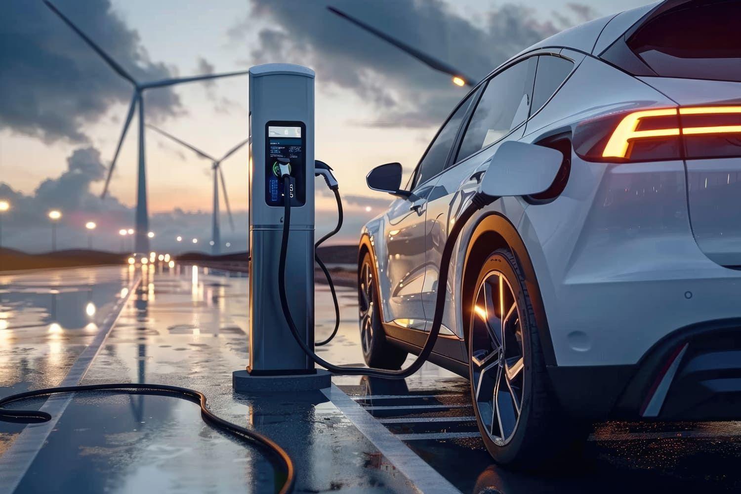 A small plug-in hybrid car