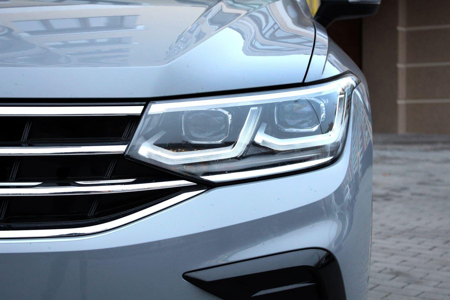 Close up of a silver car