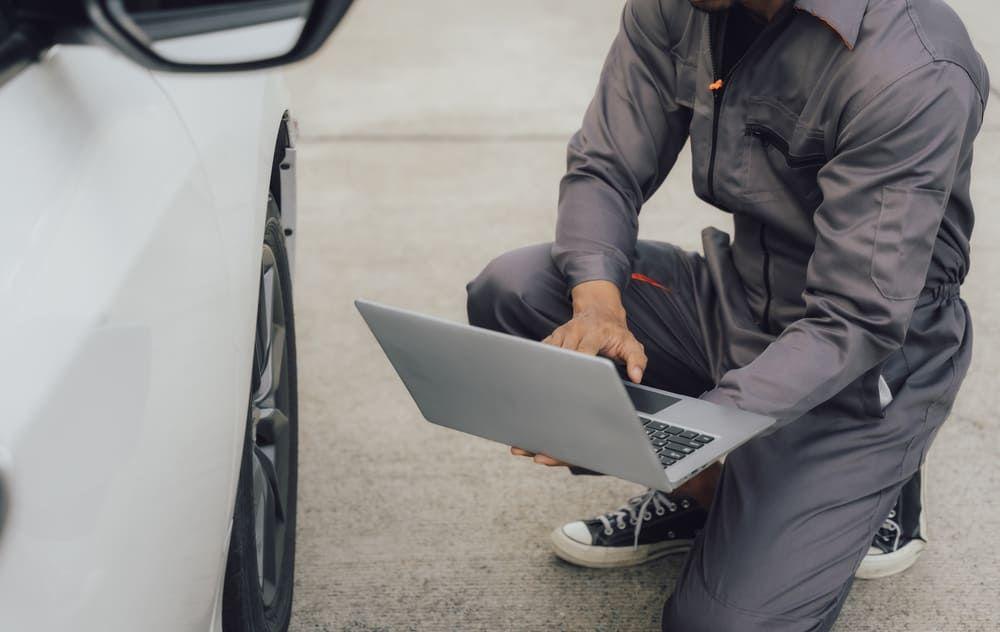 Running car diagnostics