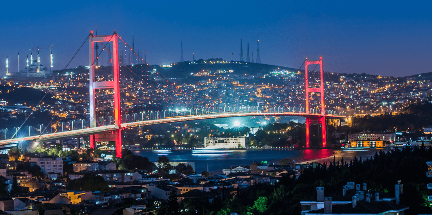 Bridge in Instanbul, Turkey
