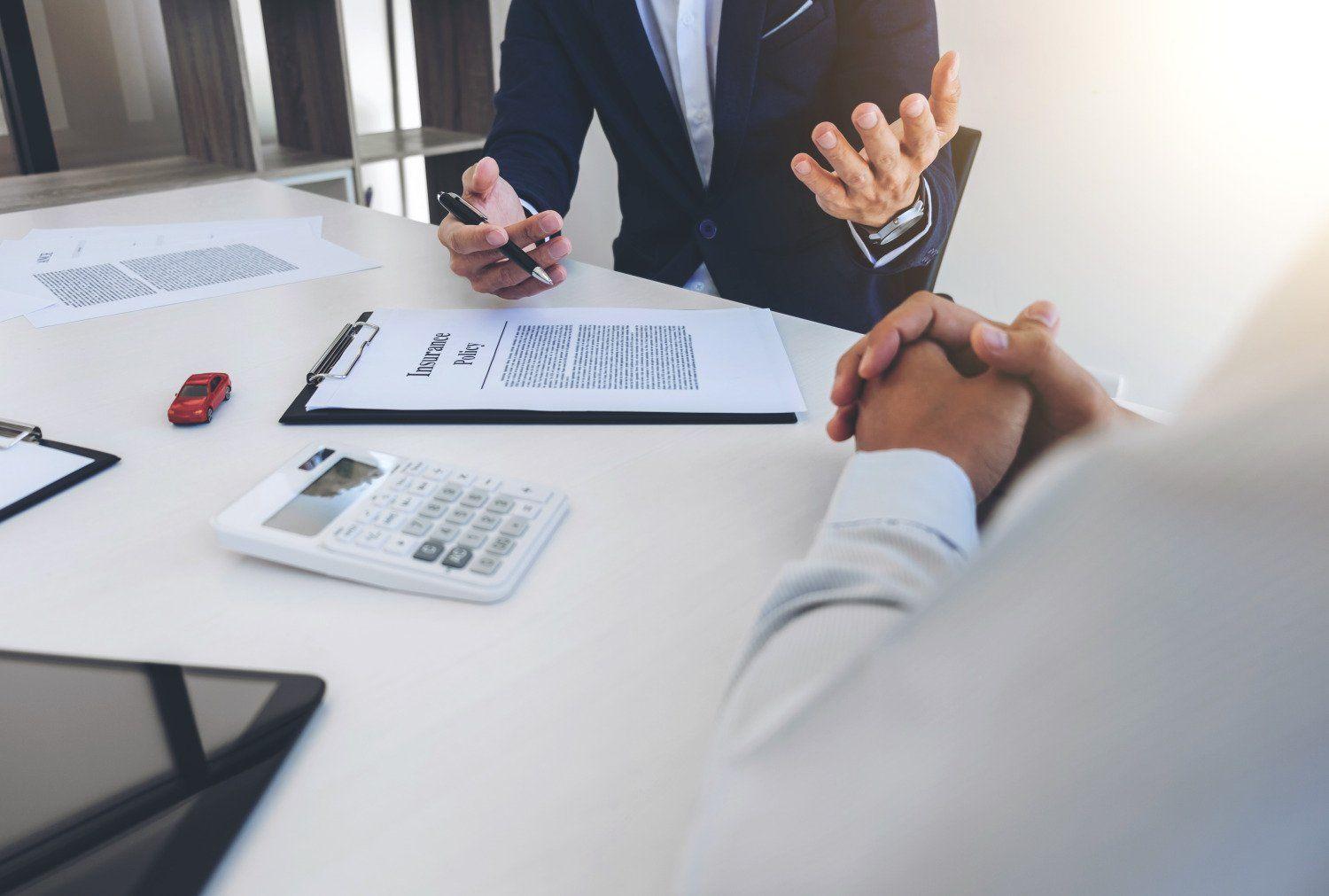 A driver refinancing a car