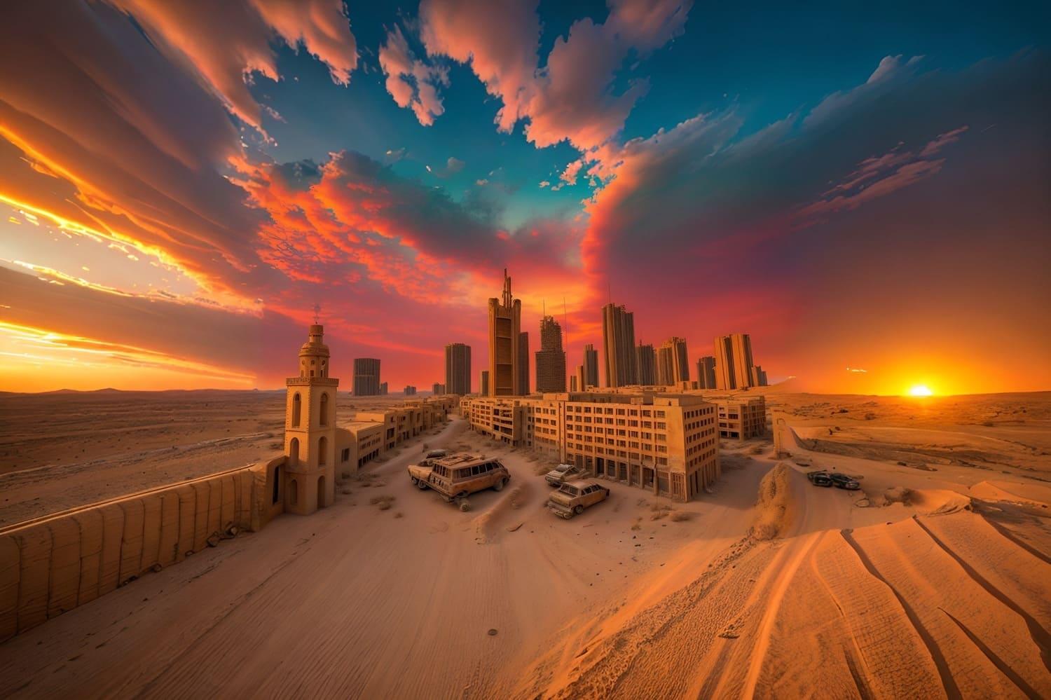 City in a desert
